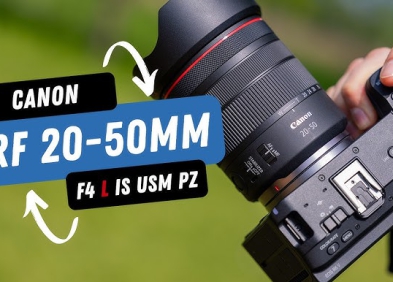 Canon RF 20-50mm F4L IS USM PZ: Lens zoom mới tối ưu quay video mirrorless