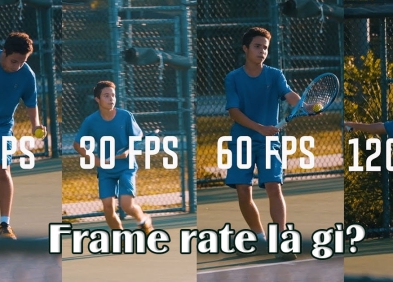 Frame rate là gì? 24/30/60fps dùng khi nào?