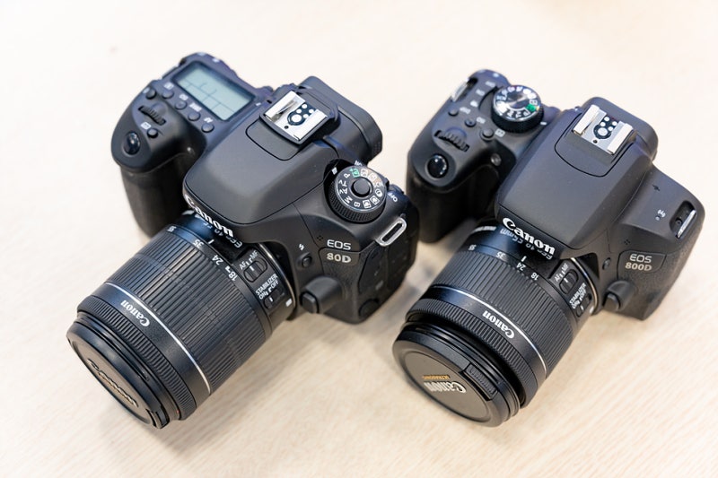 Canon 80D vs 800D