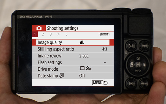 Review Canon SX740 HS