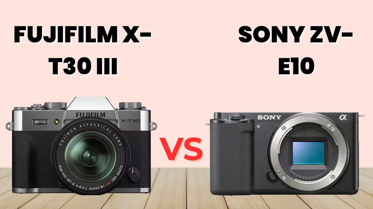 Fujifilm X-T30 III vs Sony ZV-E10 II