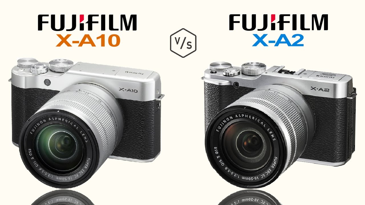 Fujifilm XA2 vs XA10
