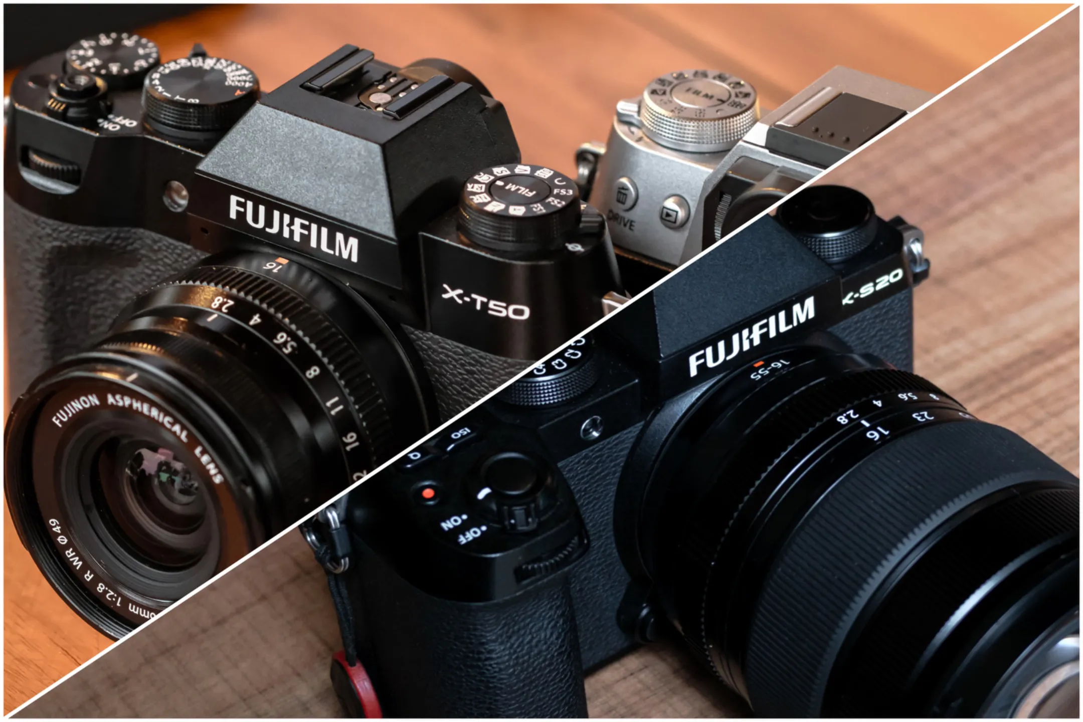 Fujifilm XS20 vs XT50