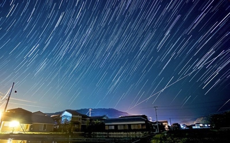 cách chụp mưa sao băng