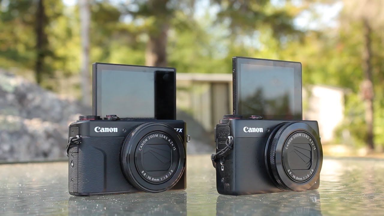 camera Canon G7X Mark II