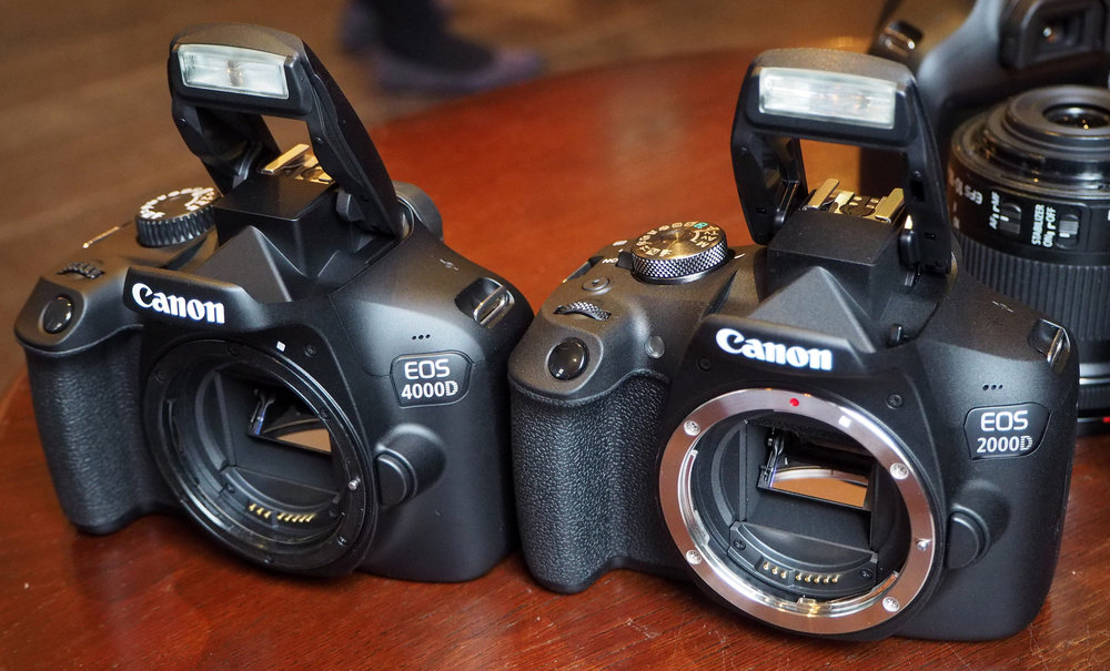 canon 2000d vs 4000d