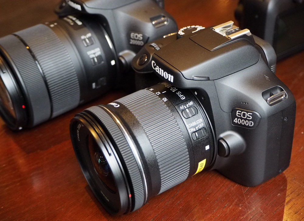 canon 2000d vs 4000d