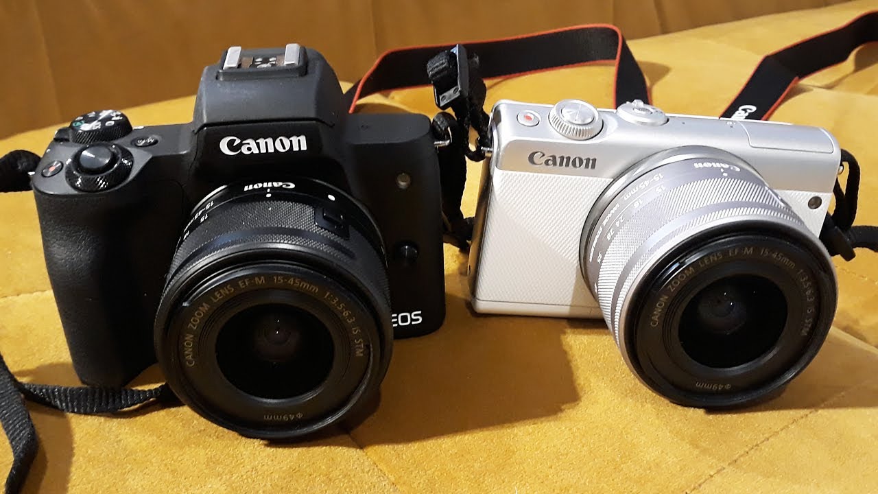 canon m50 vs canon m100