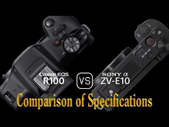 canon r100 vs sony zv e10