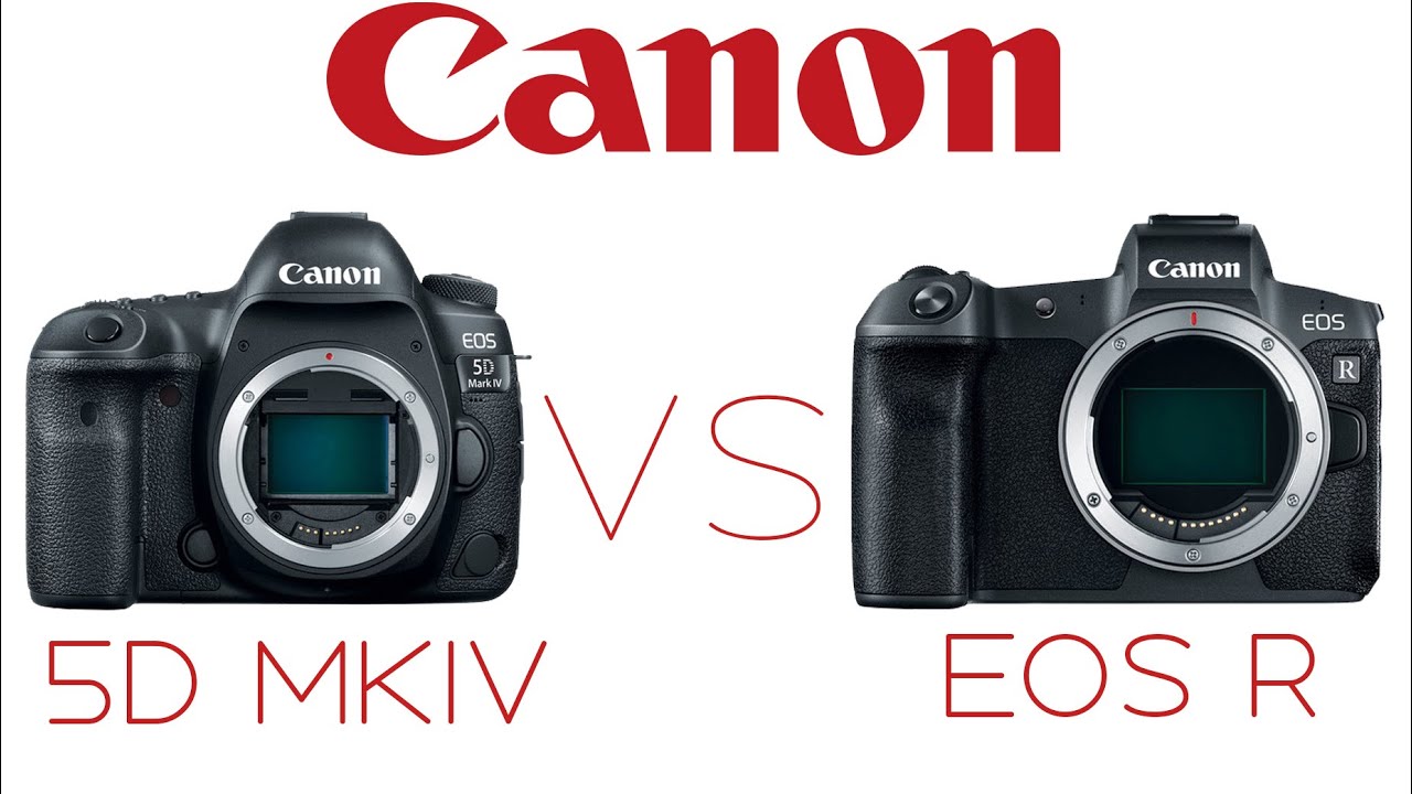 Canon R và Canon 5D Mark IV đều cho chất lượng quay video 4K