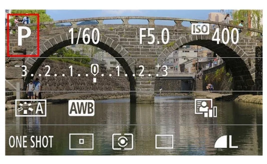 chế độ P trong máy ảnh
