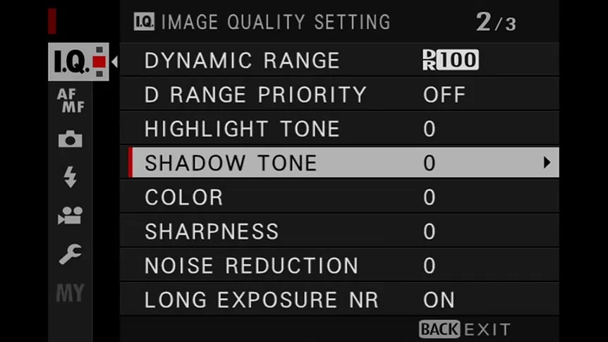 chỉnh màu Fujifilm
