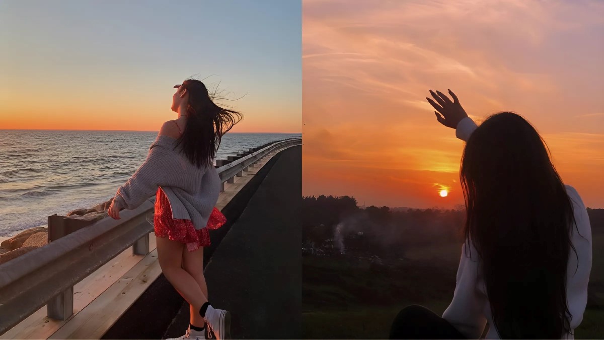 chụp ảnh hoàng hôn