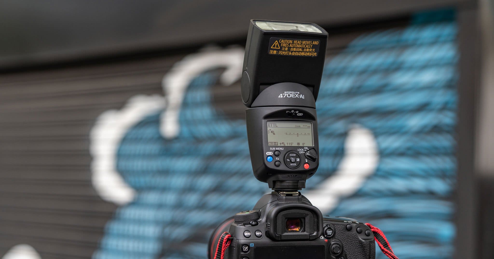 chụp ảnh với đèn flash rời