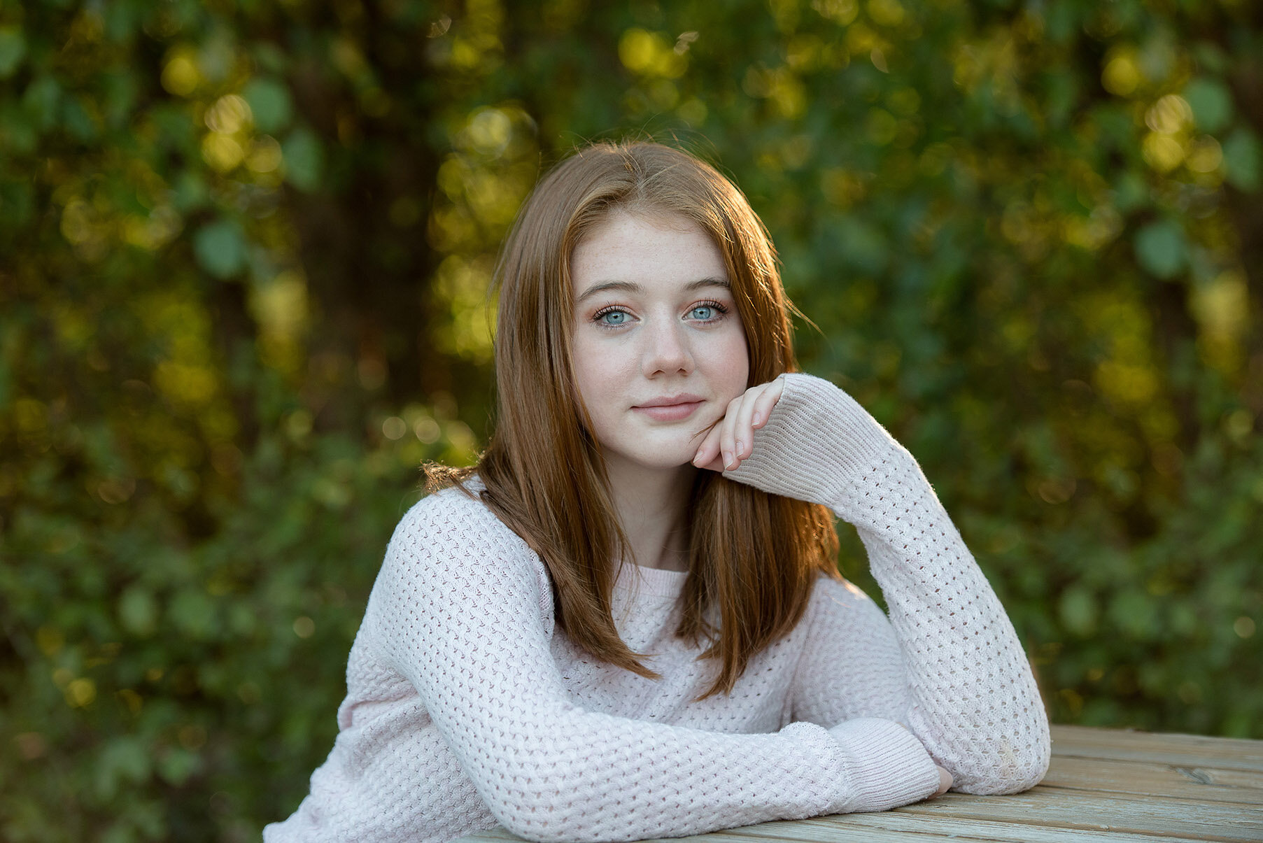 chụp chân dung ngoài trời