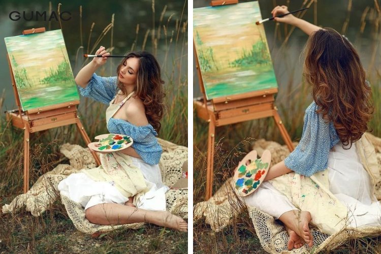 concept chụp ảnh mùa hè