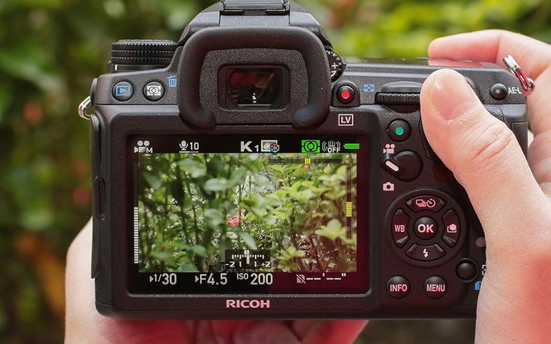 evf máy ảnh là gì