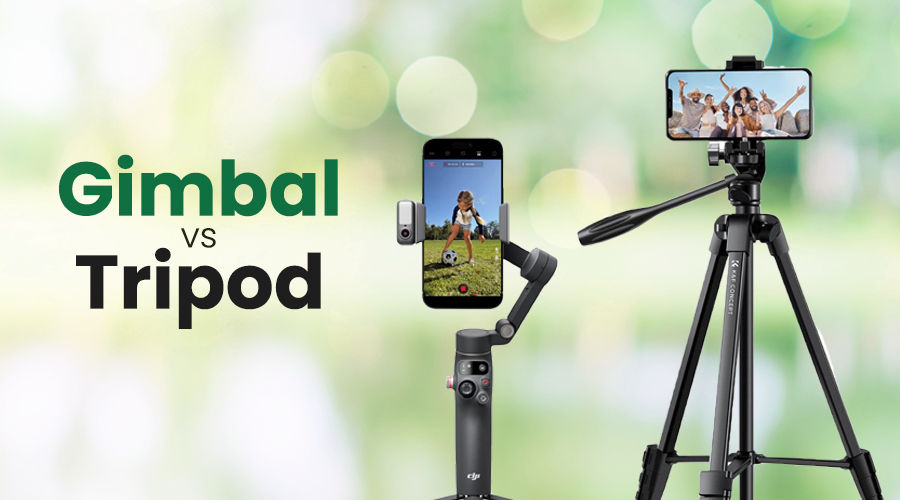 gimbal và tripod khác nhau như thế nào