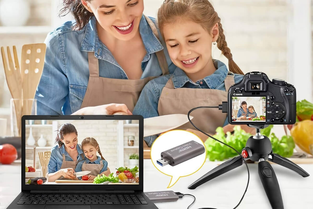 livestream bằng máy ảnh