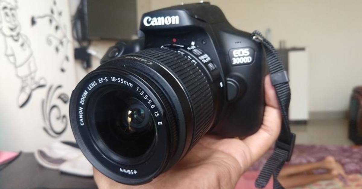 Canon 3000D là máy ảnh Canon dưới 10 triệu rất được yêu thích