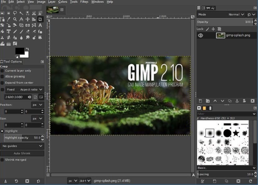 GIMP là một phần mềm chỉnh ảnh miễn phí phổ biến