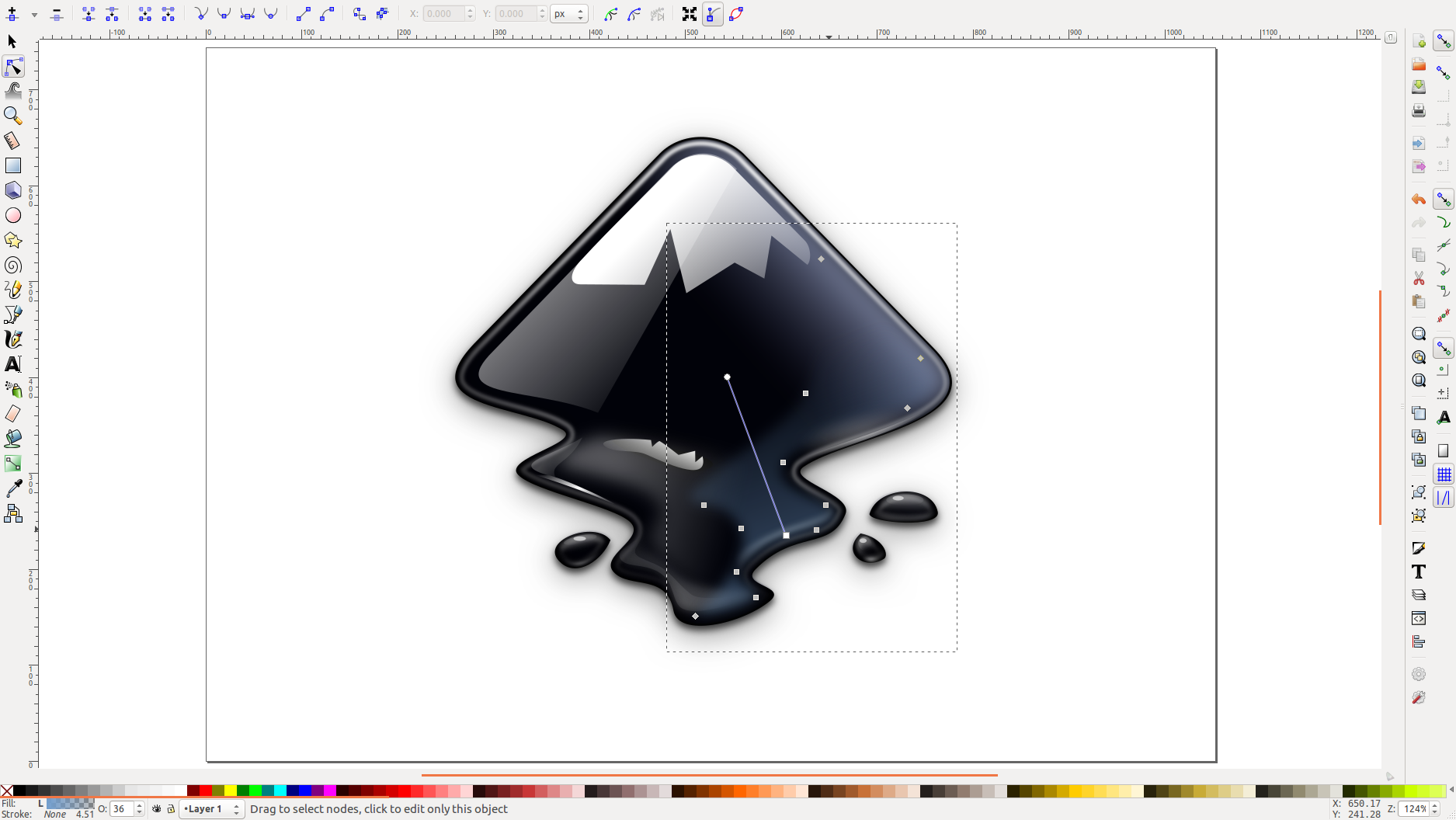 Inkscape chỉnh sửa ảnh vector miễn phí