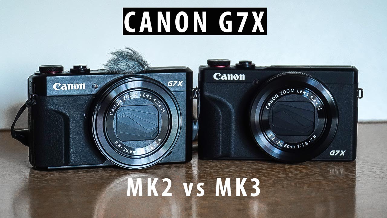 so sánh canon g7x mark ii và mark iii