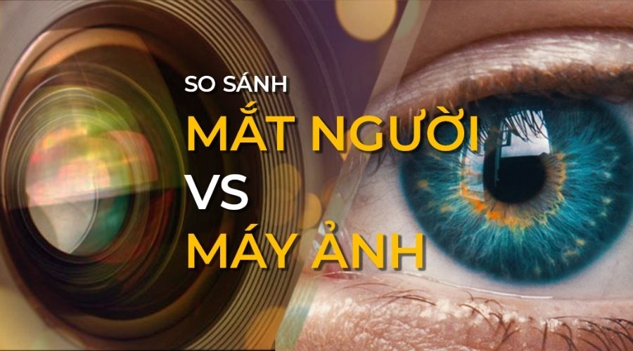 so sánh mắt và máy ảnh