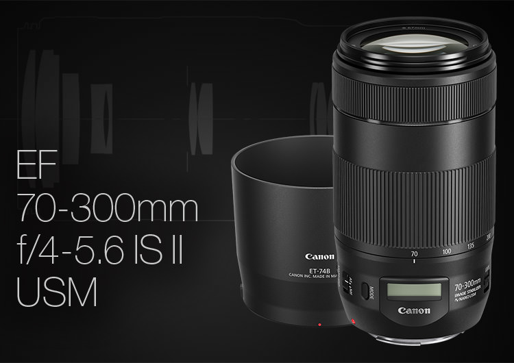 CANON EF 70-300MM F4-5.6 IS II USM