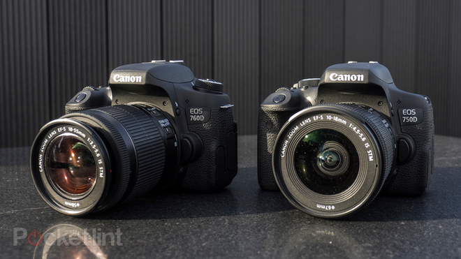 Canon 760D vs 750D
