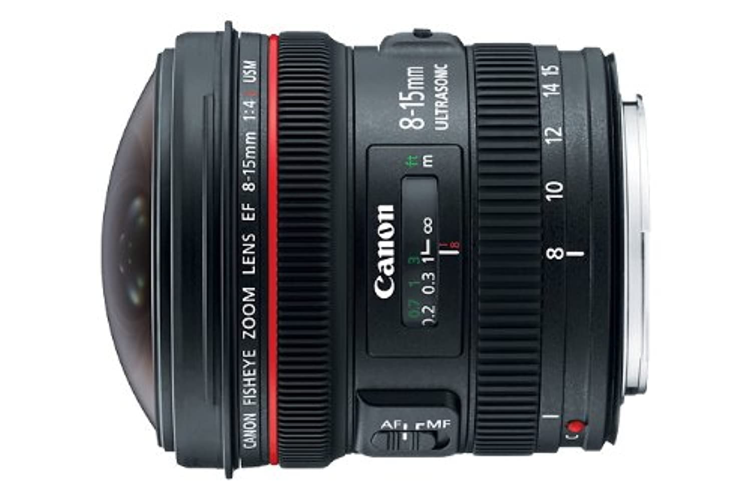 Canon EF Fisheye 8-15mm f/4L USM