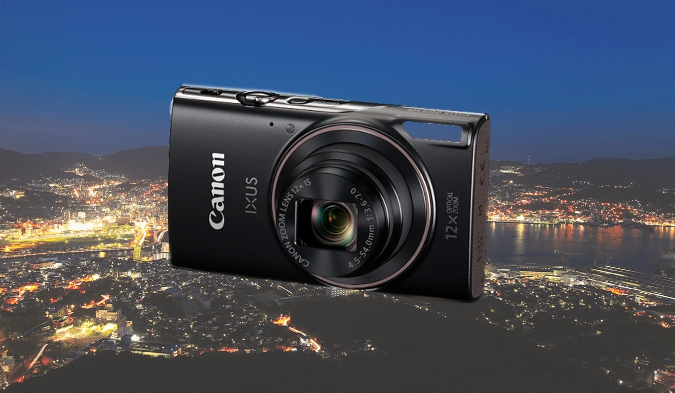Canon IXUS 285 HS với thiết kế nhỏ gọn và tinh tế, dễ dàng mang theo mọi lúc mọi nơi.