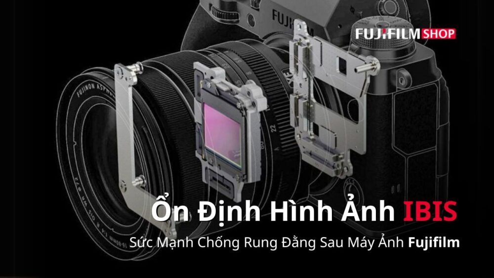 Với công nghệ chống rung IBIS, FUJIFILM GFX 100 II cho phép chụp ảnh sắc nét ngay cả trong điều kiện ánh sáng yếu.