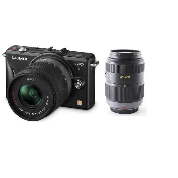 Với Lumix DMC-GF2, bạn có thể linh hoạt thay đổi ống kính