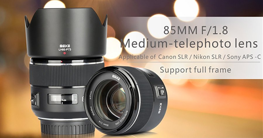 MEIKE 85MM F1.8 FOR CANON