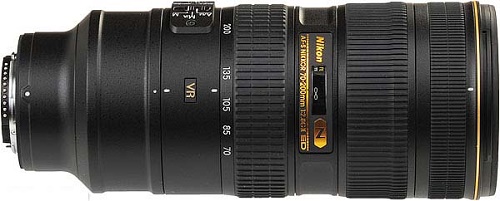 NIKON 70-200MM ED VR II NANO
