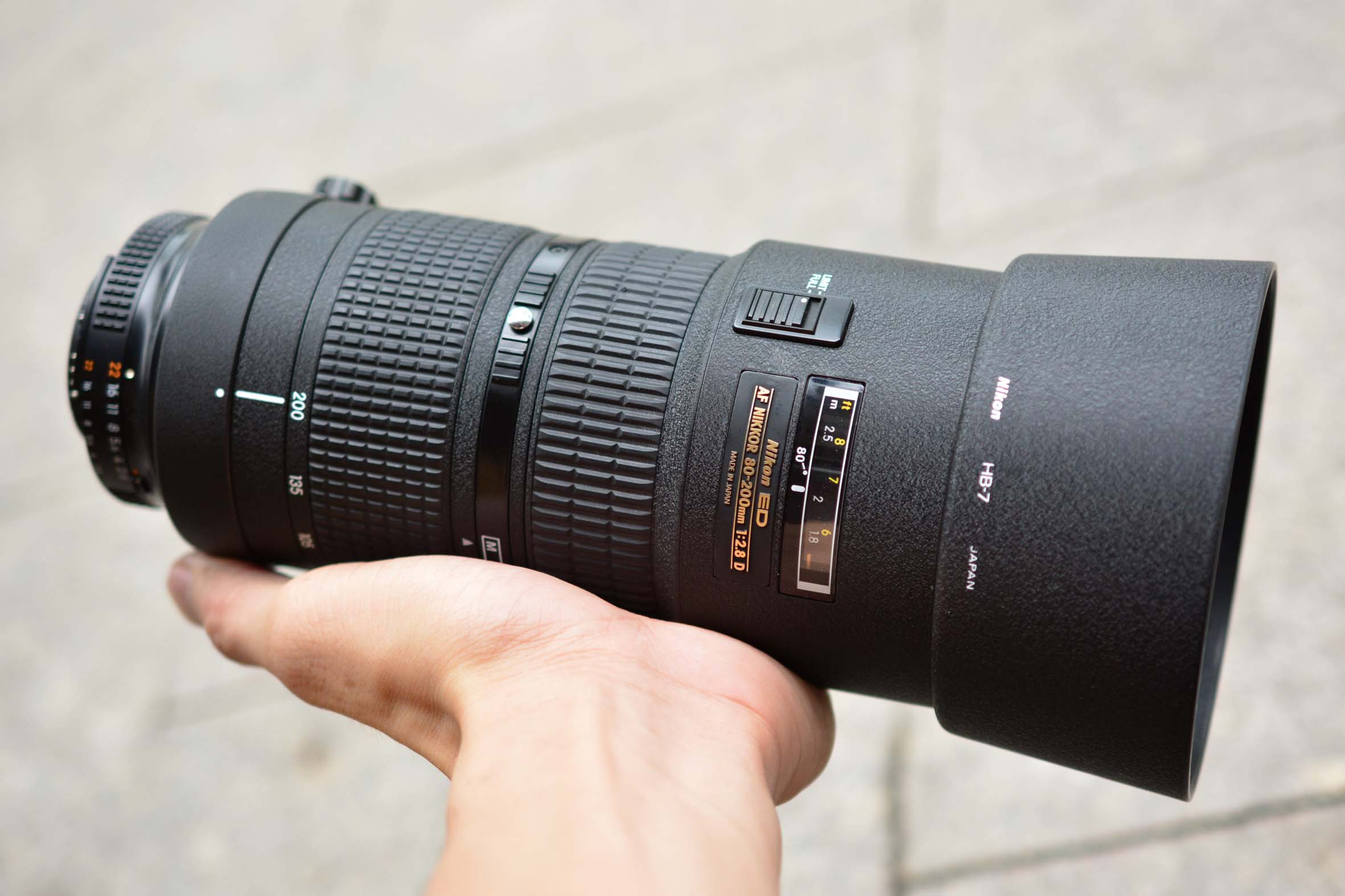 NIKON AF 80-200MM F2.8D ED III