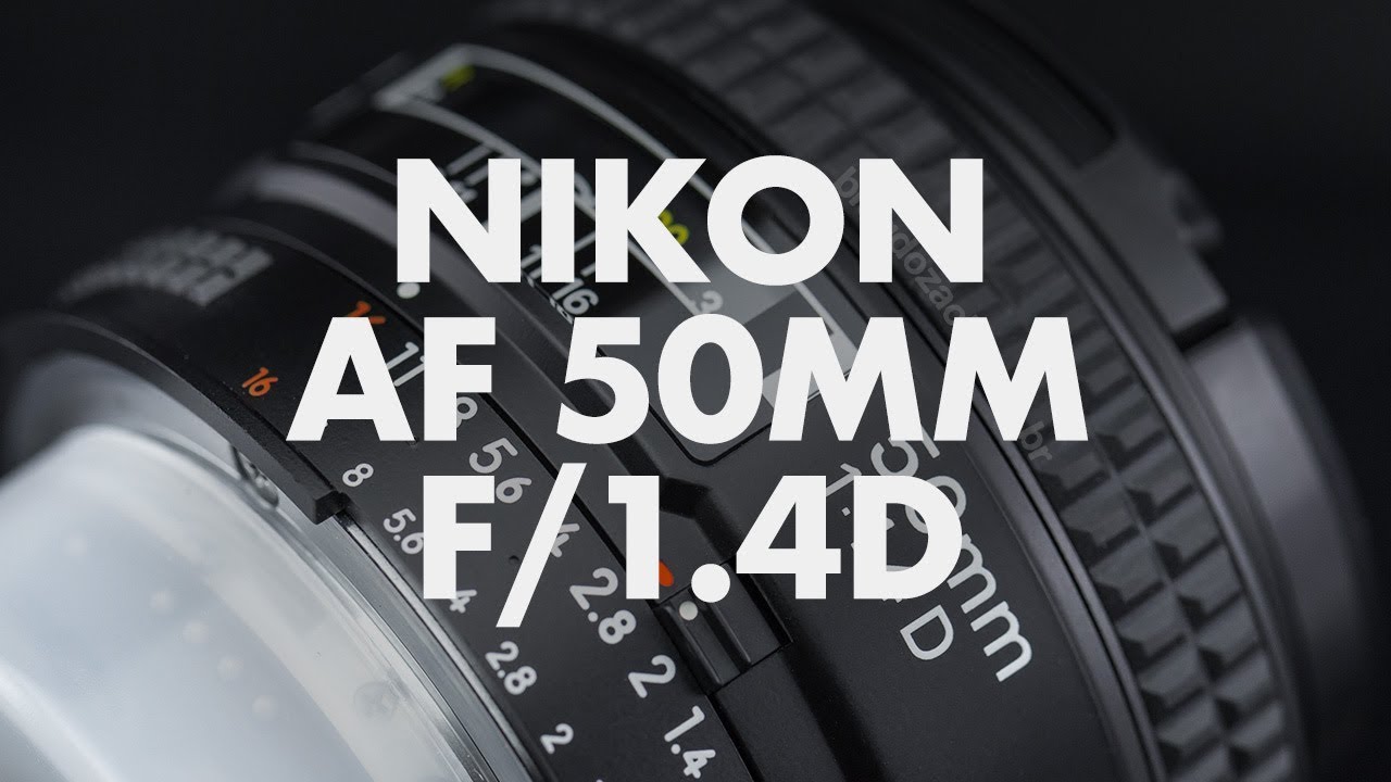 NIKON AF NIKKOR 50MM F1.4D