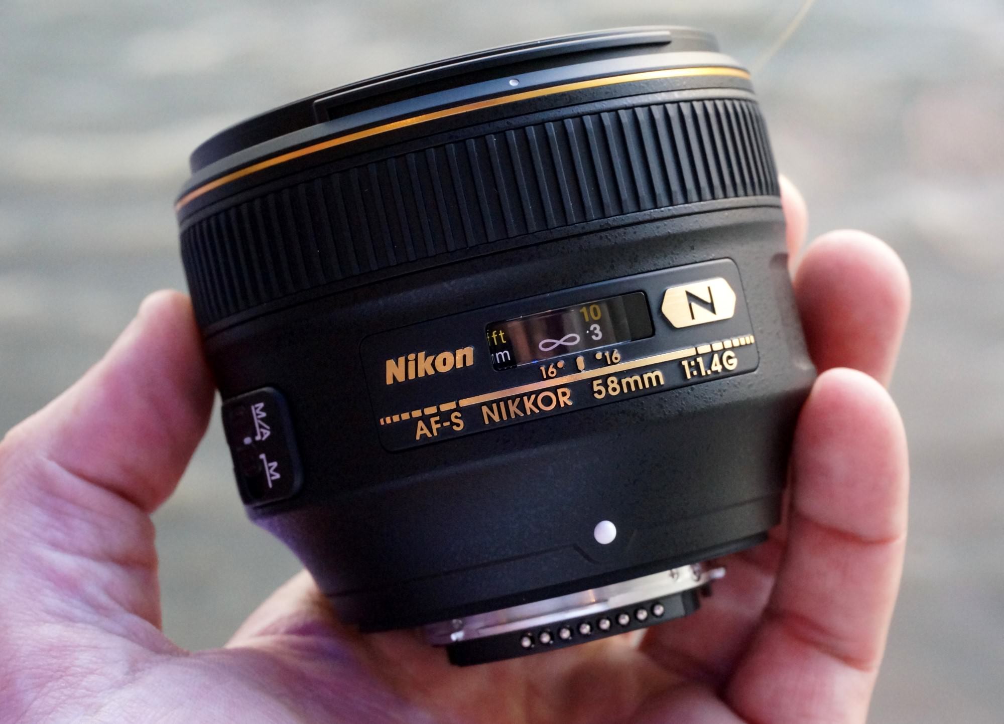 NIKON AF-S 58MM F1.4G NANO G