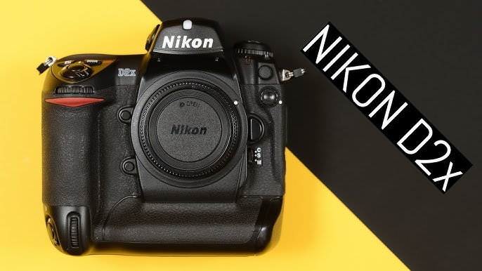 Thân máy Nikon D2X thiết kế chuẩn studio – chống chịu cao, chắc chắn và đáng tin cậy.