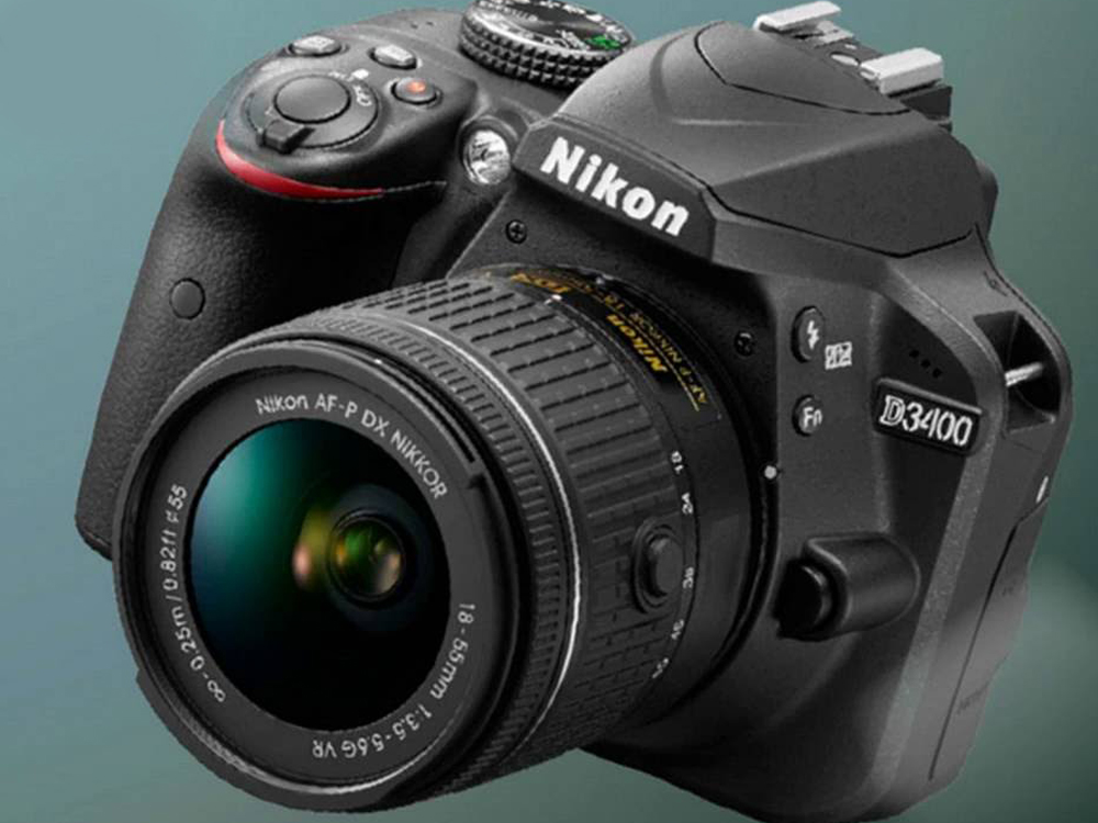 Nikon D3400 kèm lens kit 18-55mm cơ bản