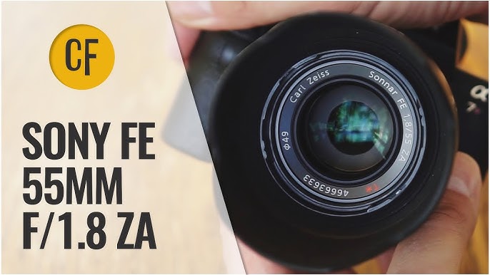 Sony Sonnar Carl Zeiss T FE 55mm f1.8 ZA