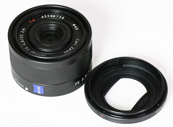 SONY ZEISS T FE 35MM F2.8 ZA