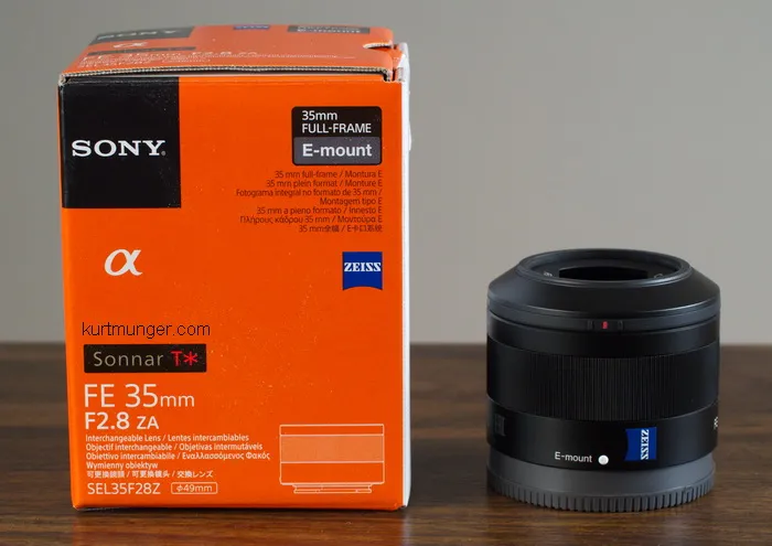 SONY ZEISS T FE 35MM F2.8 ZA