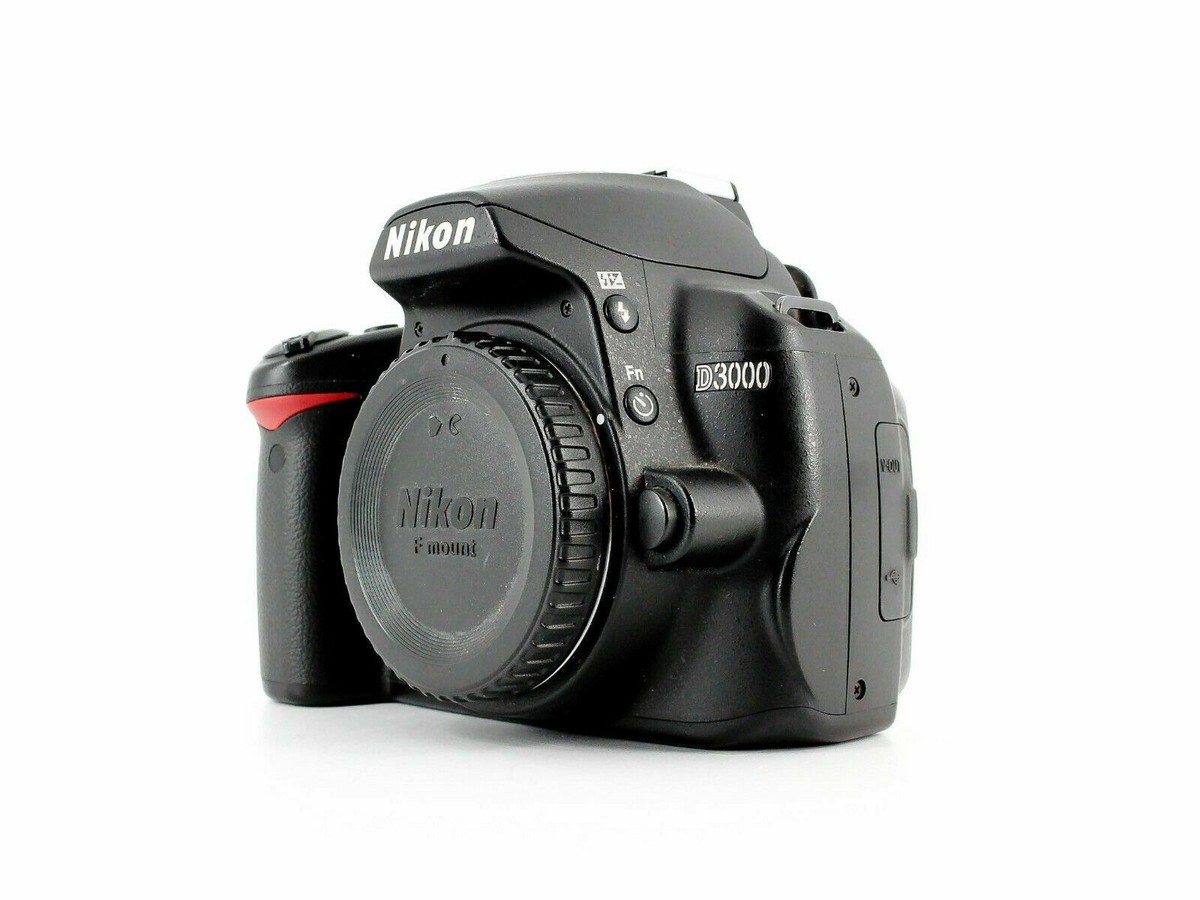 Máy ảnh Nikon D3000 (Body) với thiết kế nhỏ gọn và dễ sử dụng.