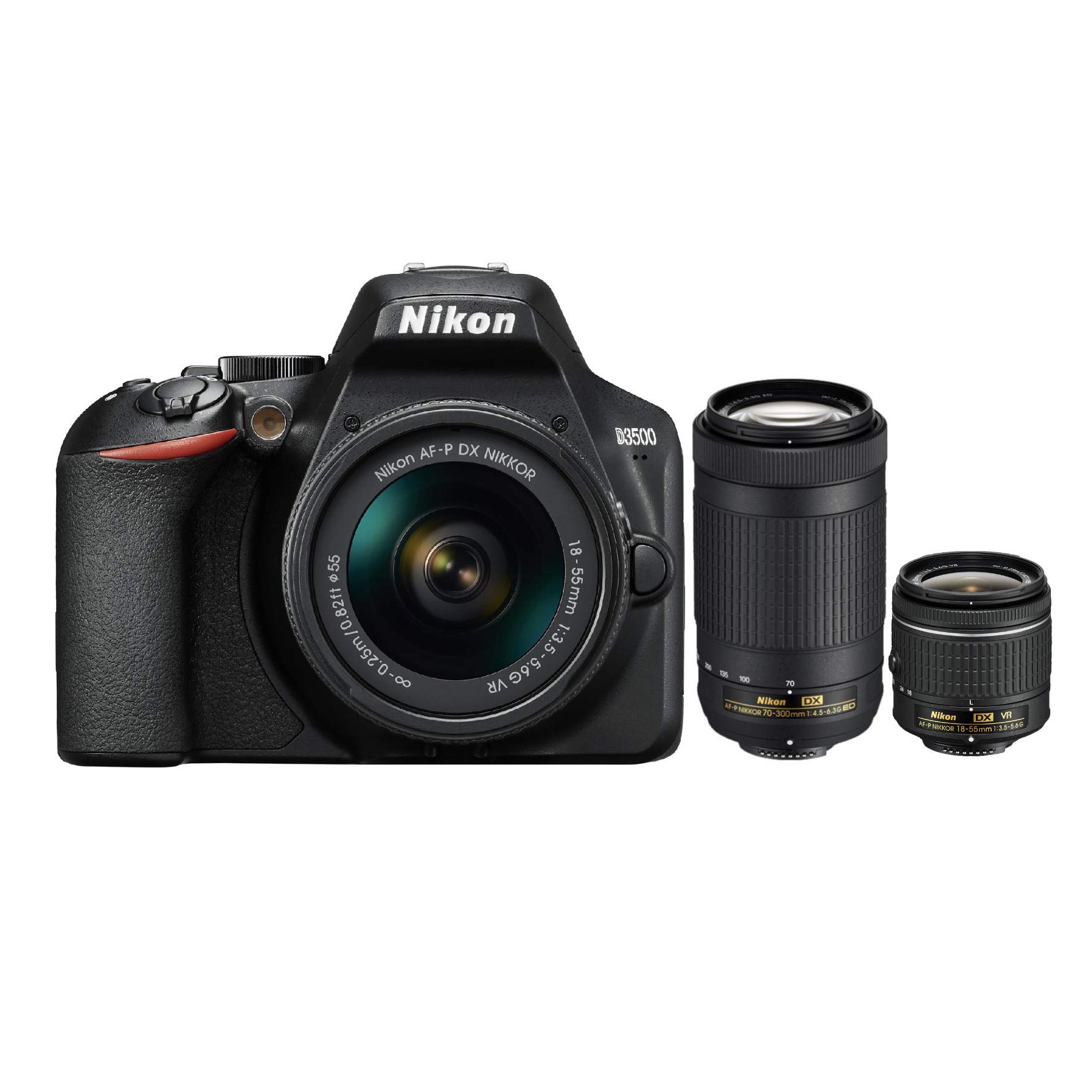 Nikon D3500 với thiết kế chuyên nghiệp gọn nhẹ chỉ 365g