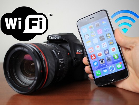 Canon 760D hỗ trợ kết nối Wifi và NFC