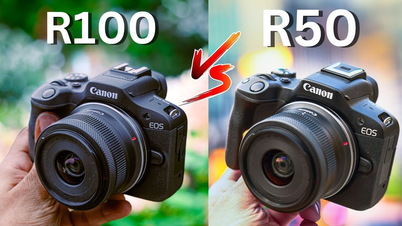 Canon R100 cũ là lựa chọn ở phân khúc giá thấp hơn so với Canon R50