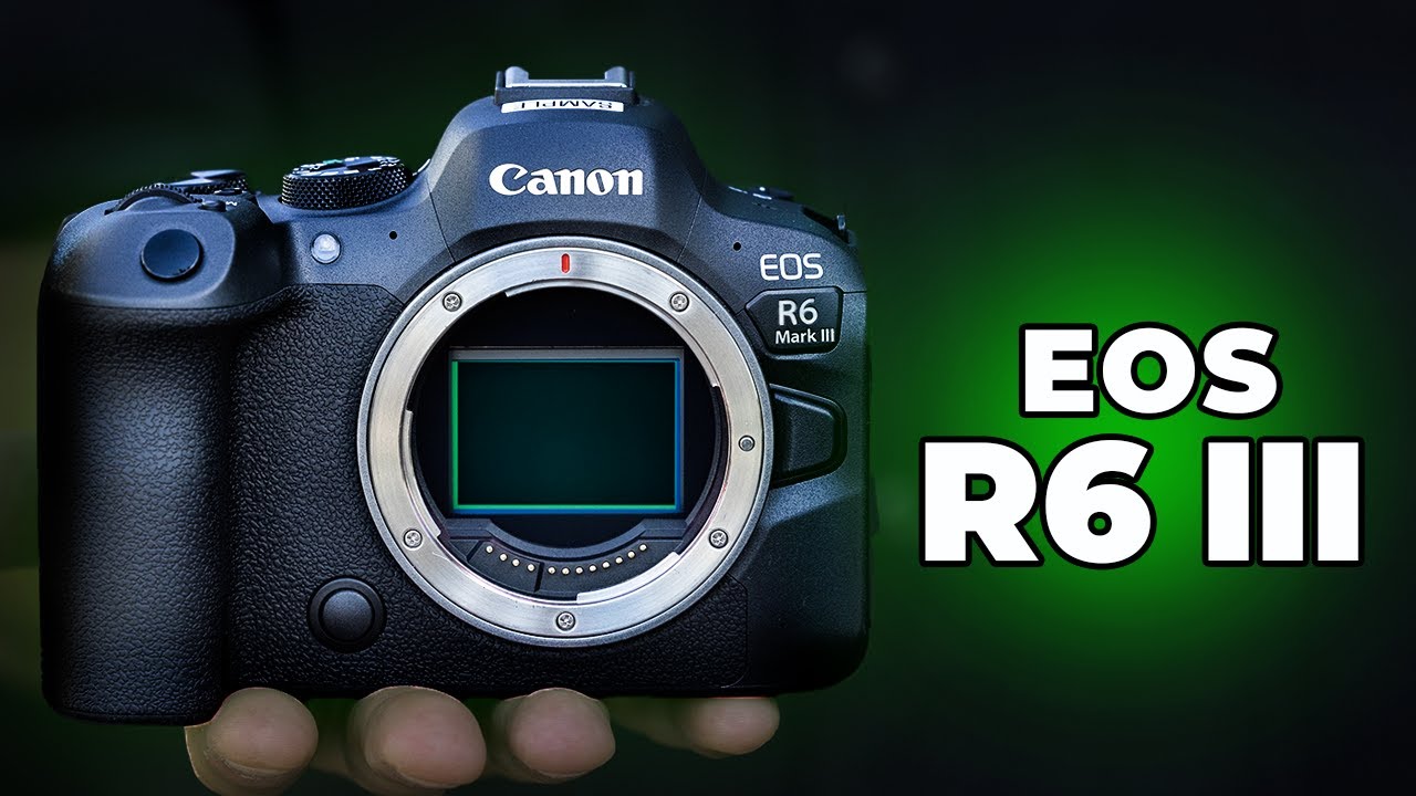 Thiết kế tinh tế và hiện đại của Canon R6 Mark III - Chính hãng tại Máy Ảnh Top 1.