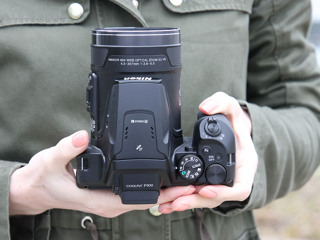 Nikon P900 có ISO đến 6400